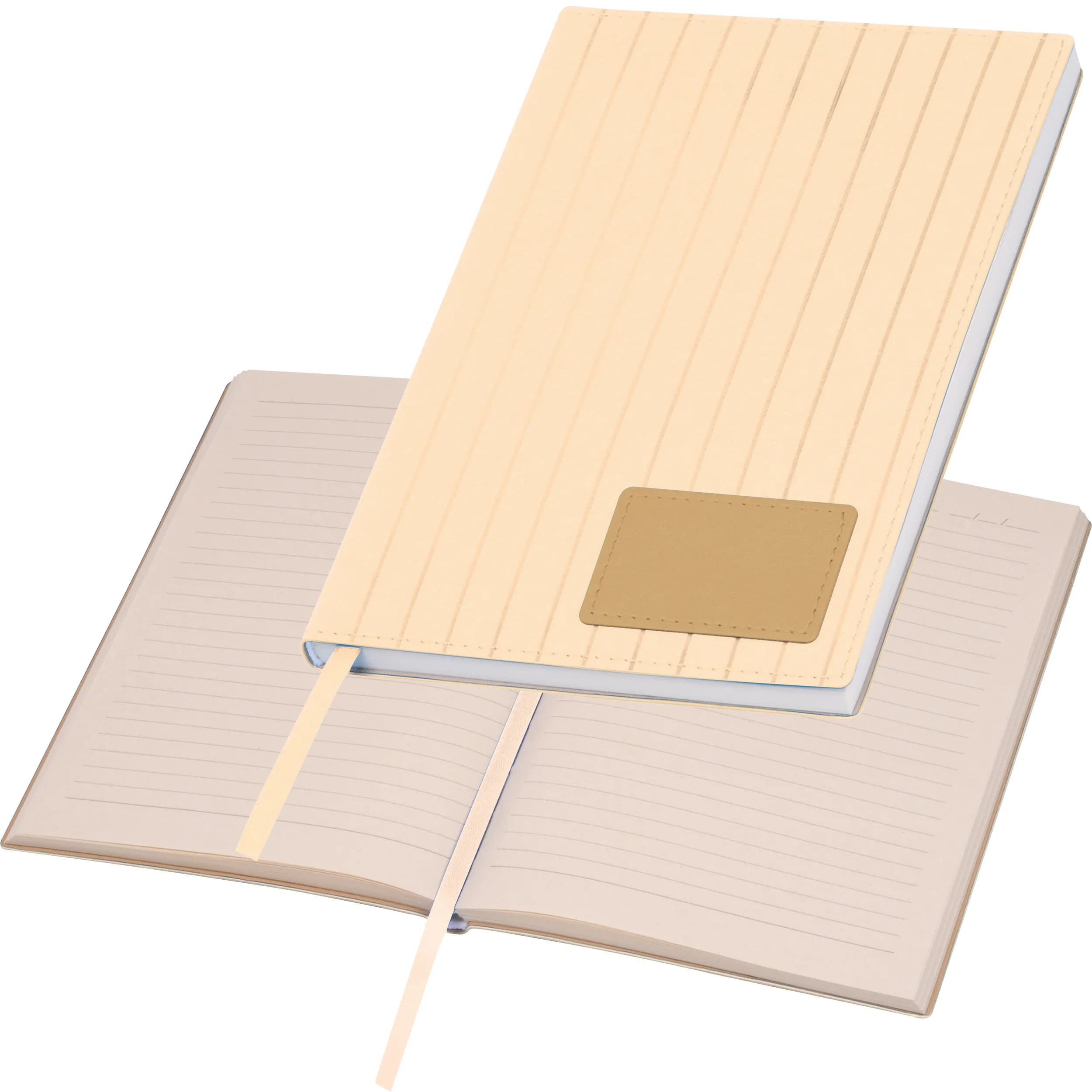 A5 Notizbuch mit Softcover STANLEY - beige