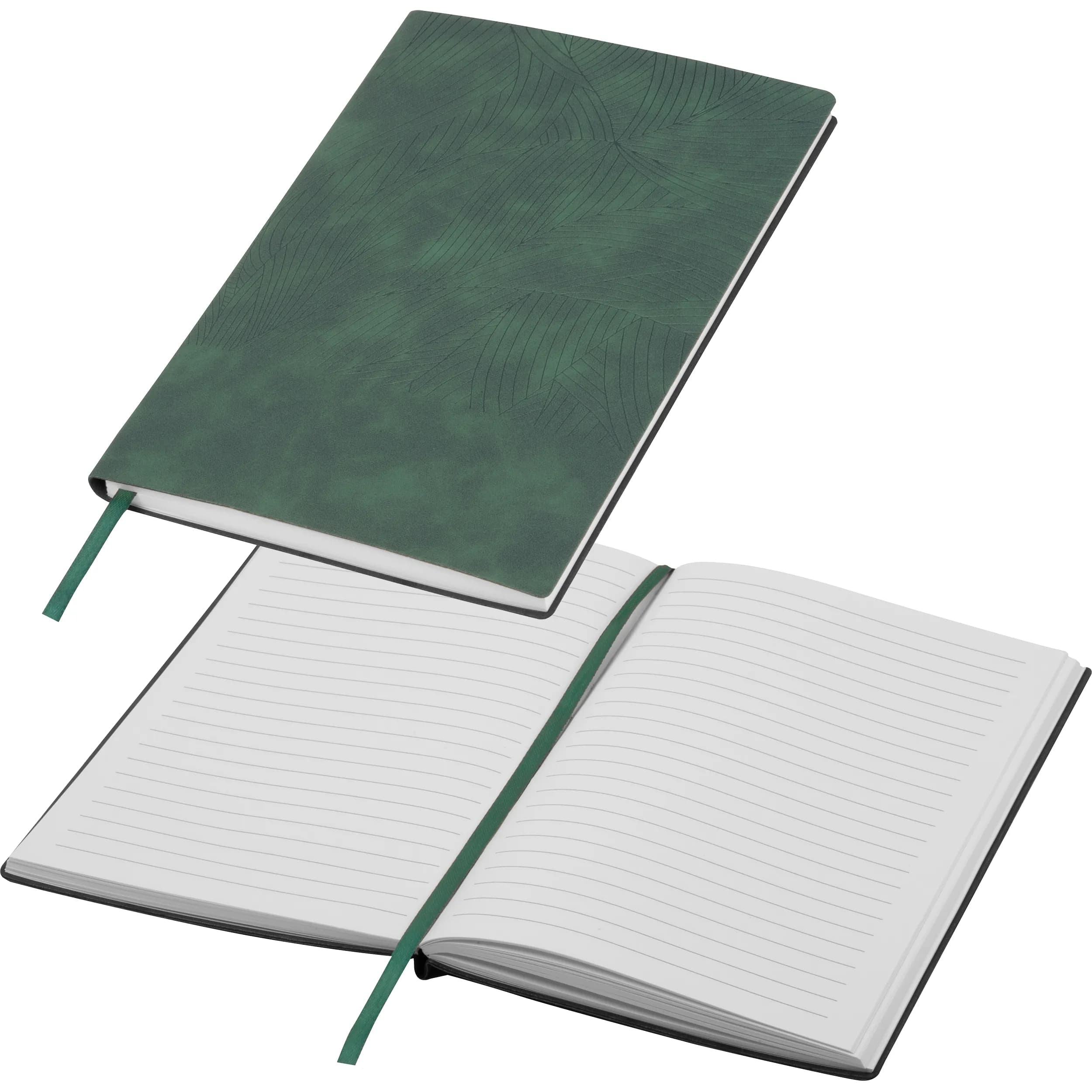 A5 Notizbuch mit Soft Cover BETH - dunkelgrün