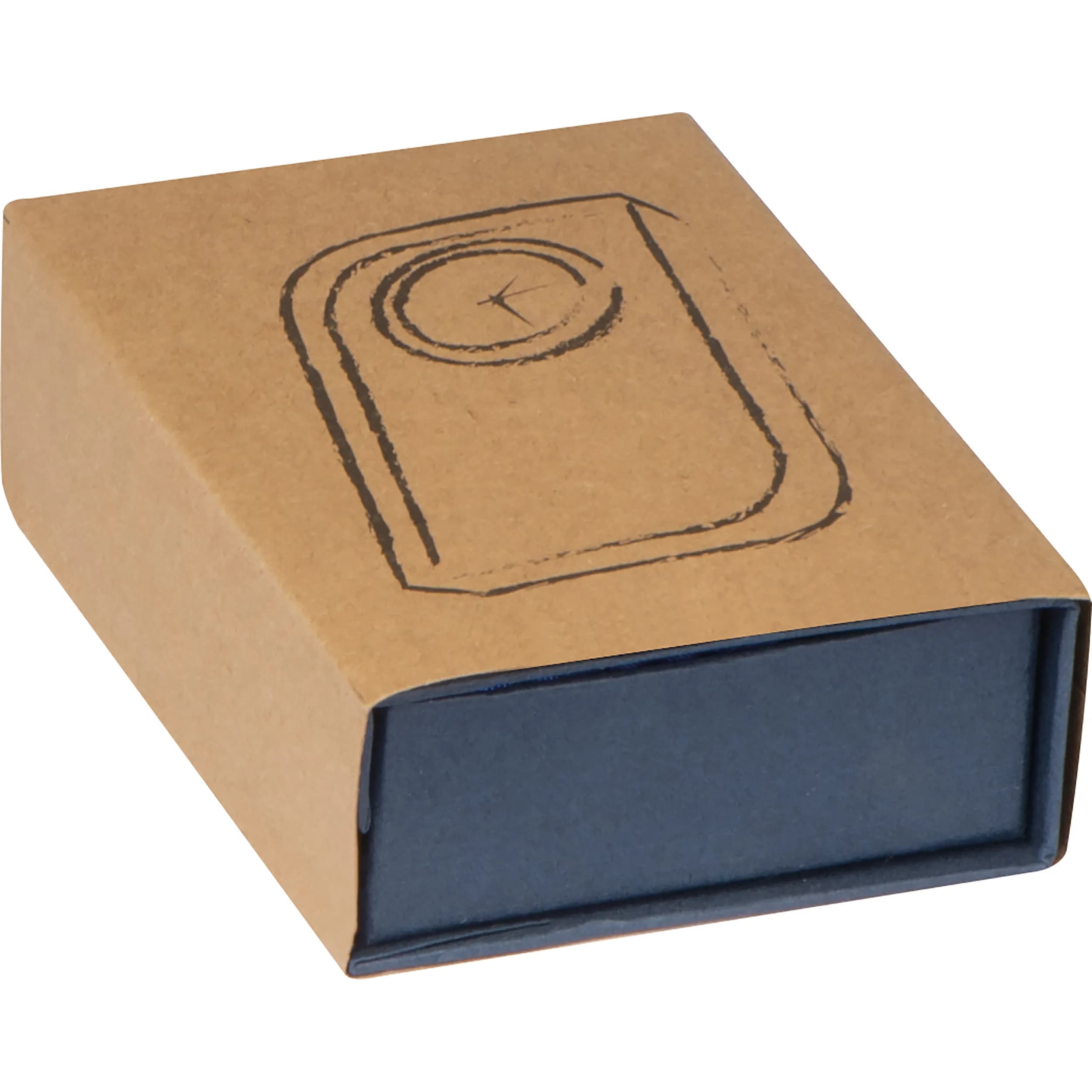 Glasblock mit Uhr GERALD - transparent