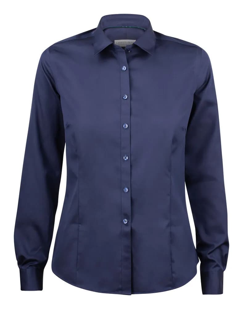 GB01 Twill  Damen Blusen - Marine