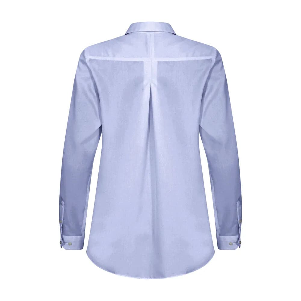 GB01 Twill  Hemd Relaxed Fit Damen - Himmelblau