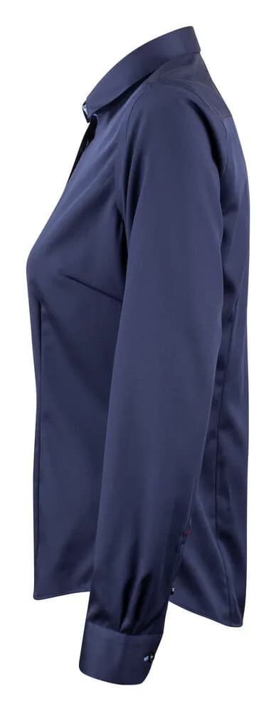 RB20 Twill Damen Blusen - Marine/Hellblau