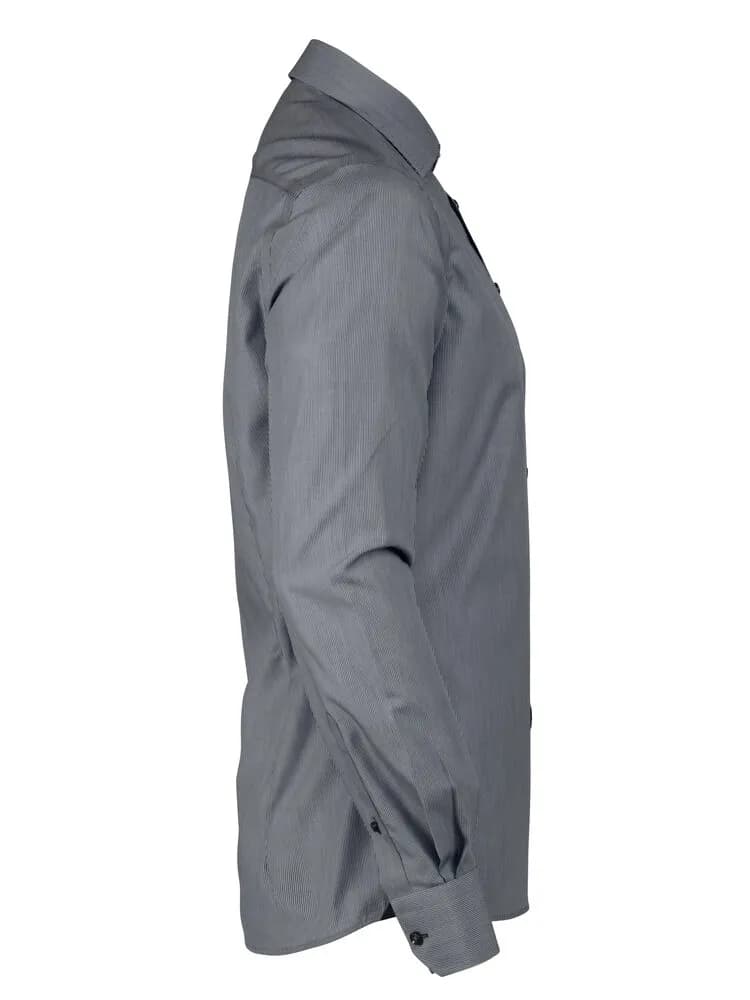 Red Bow 24 Hemd Regular Fit Herren - Grau Streifen