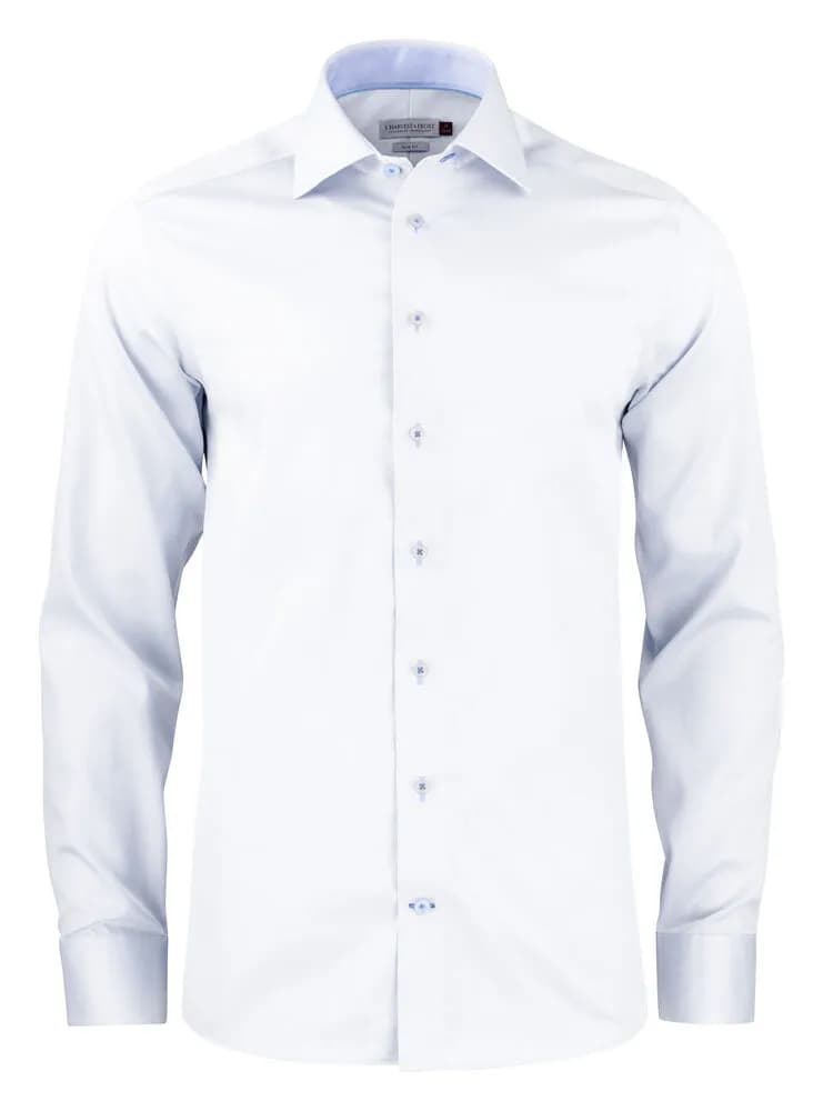 RB29 Bedford Hemd Slim Fit Herren - Weiß