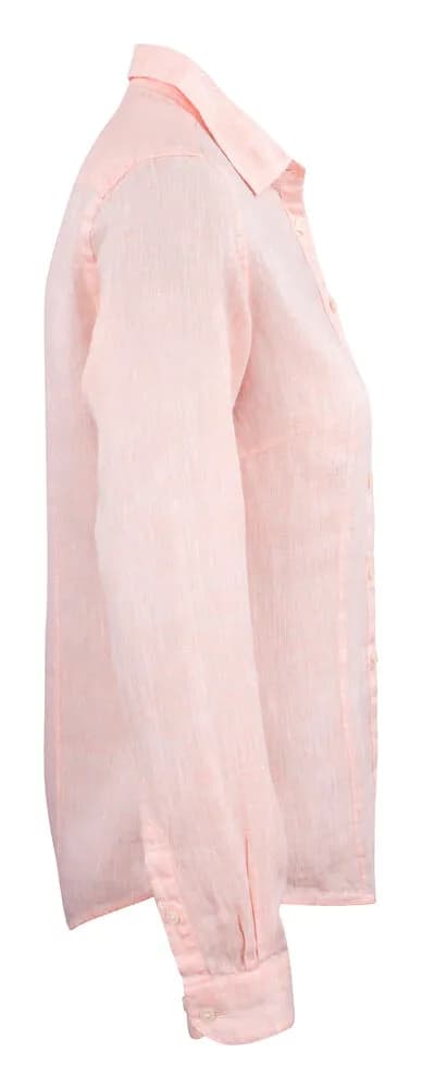 IB33 Linen Damen Blusen - Orange