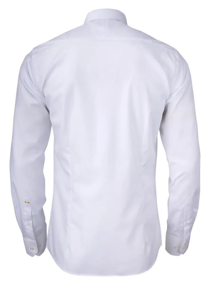 YB50 Twill Hemd Regular Fit Herren - Weiß