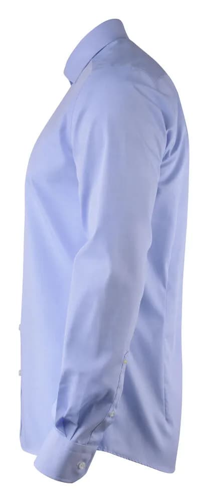 YB50 Twill Hemd Regular Fit Herren - Himmelblau