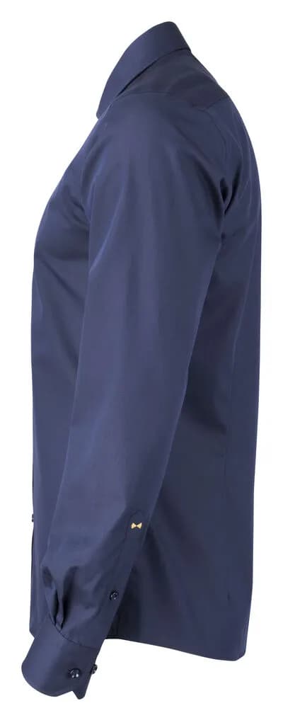 YB50 Twill Hemd Regular Fit Herren - Marine