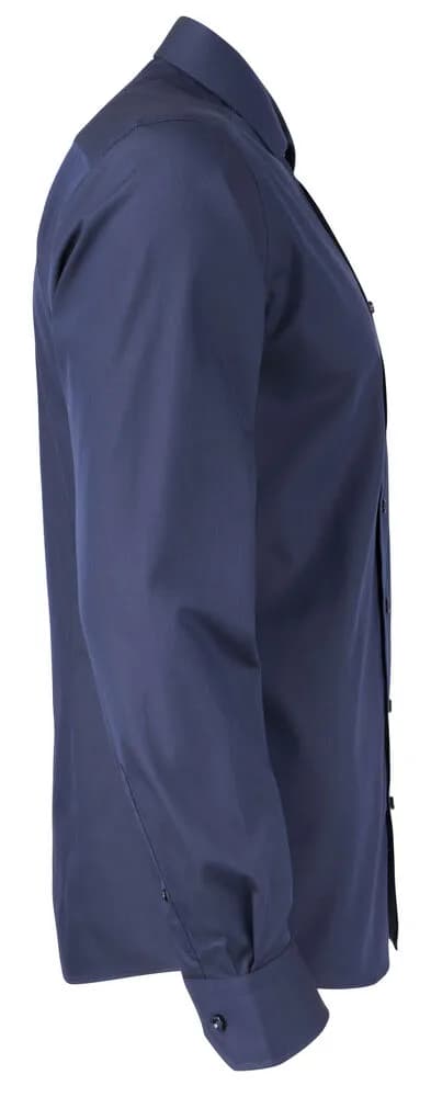 YB50 Twill Hemd Regular Fit Herren - Marine