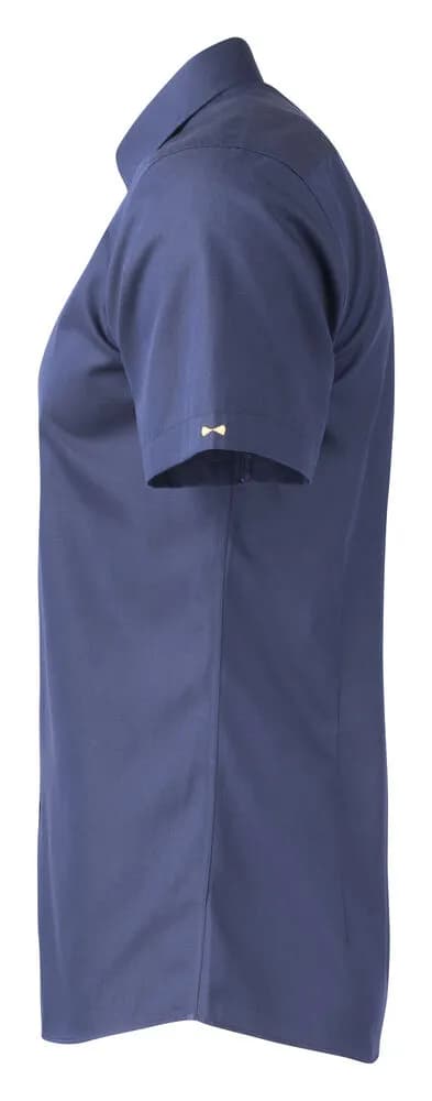 YB50 Twill S/S Hemd Slim Fit Herren - Marine