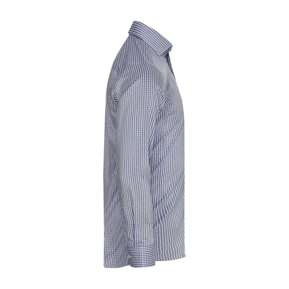 Yellow Bow 53  Hemd Slim Fit Herren - Marine/Kariert