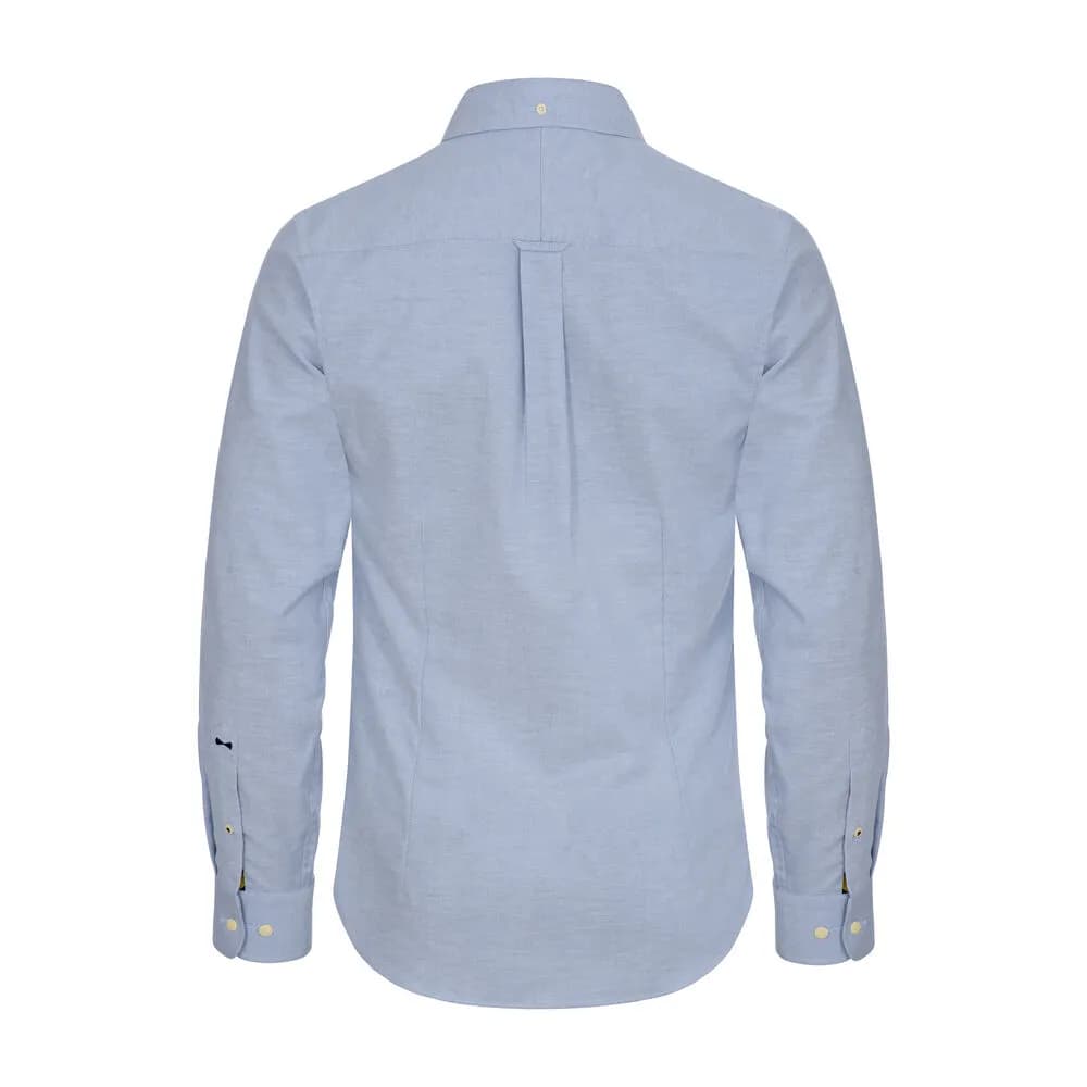 YB54 Oxford Hemd Regular Fit Herren - Himmelblau