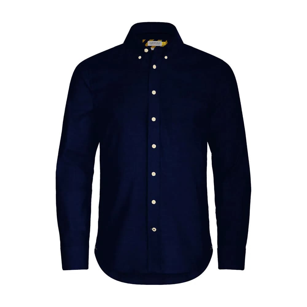 YB54 Oxford Hemd Regular Fit Herren - Marine
