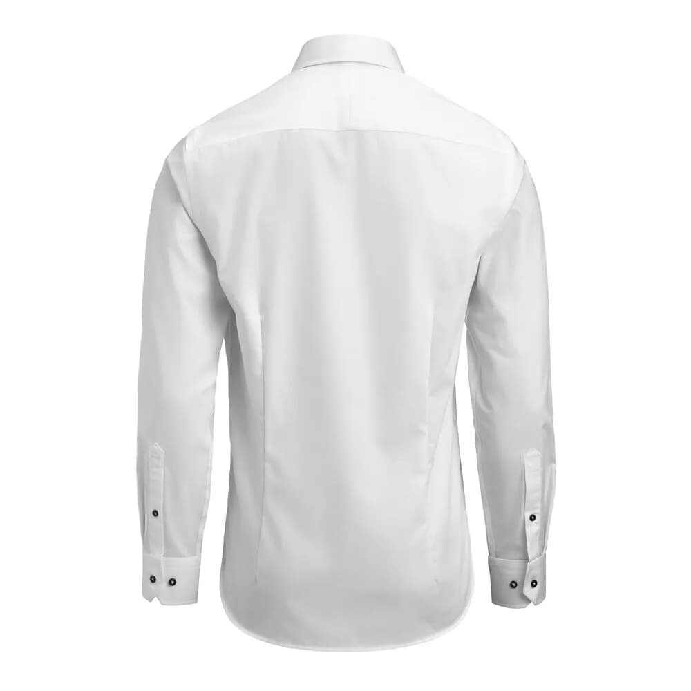 YB56 Twill Regular - White / navy