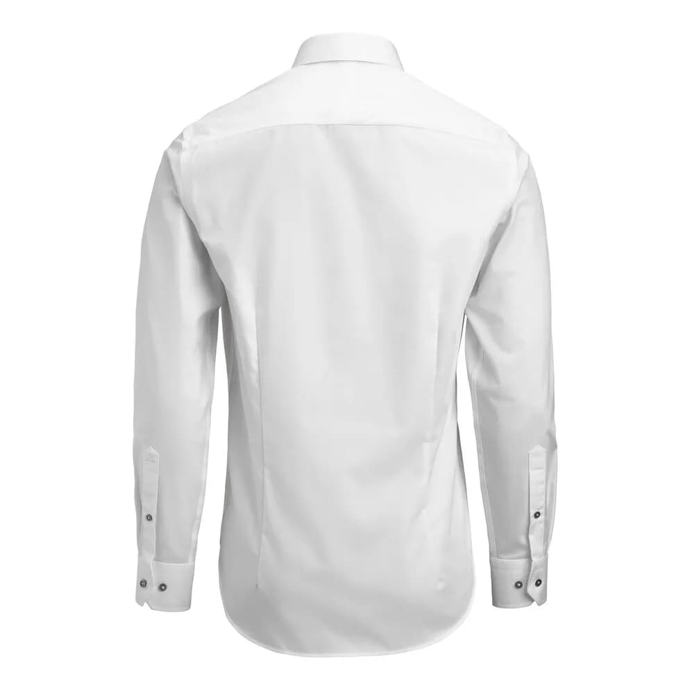 YB56 Twill Regular - Weiß/Grau