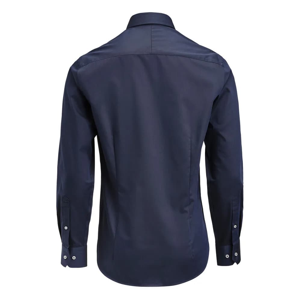 YB56 Twill Regular - Marineblau/Weiß