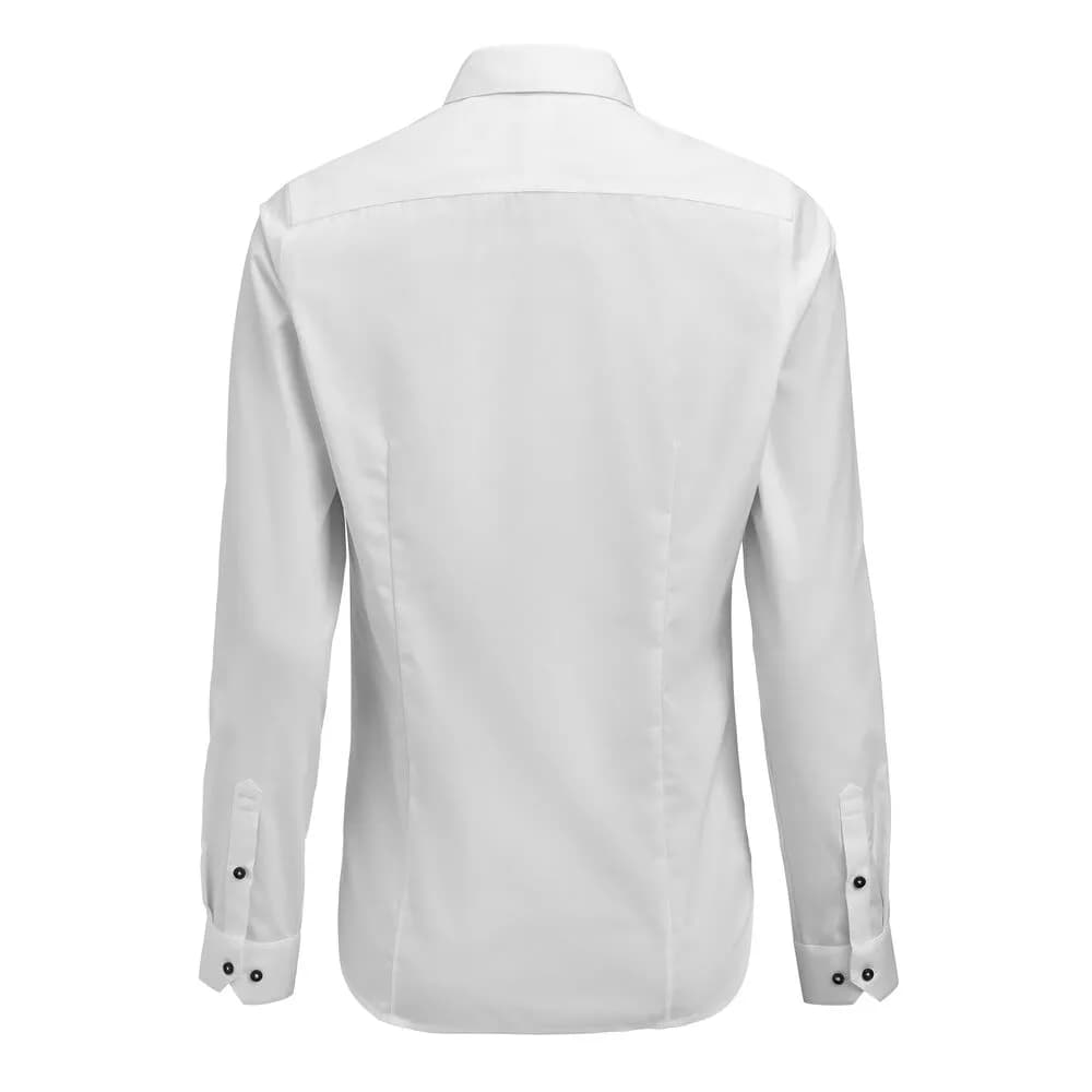 YB56 Twill Woman Contemporary - Weiß/Marine