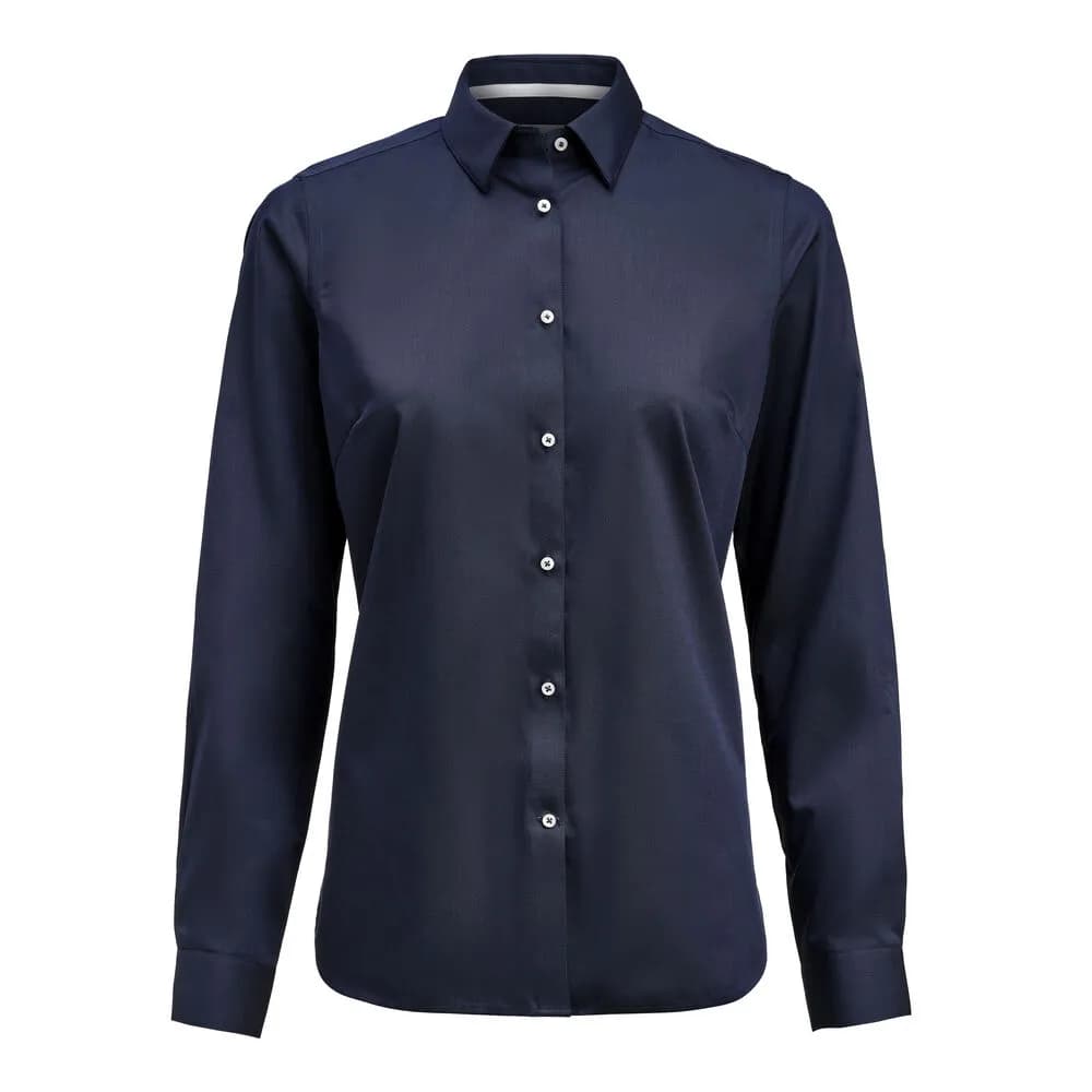 YB56 Twill Woman Contemporary - Marineblau/Weiß