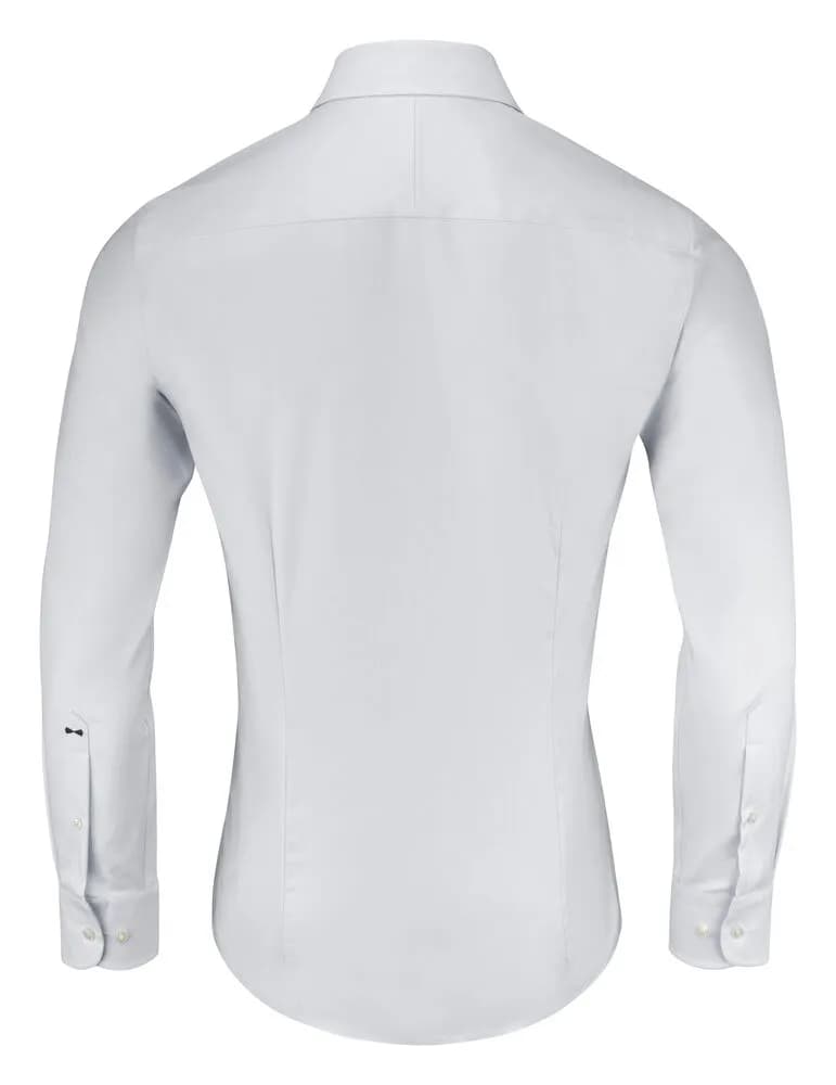 BB60 Twill Hemd Regular Fit Herren - Weiß