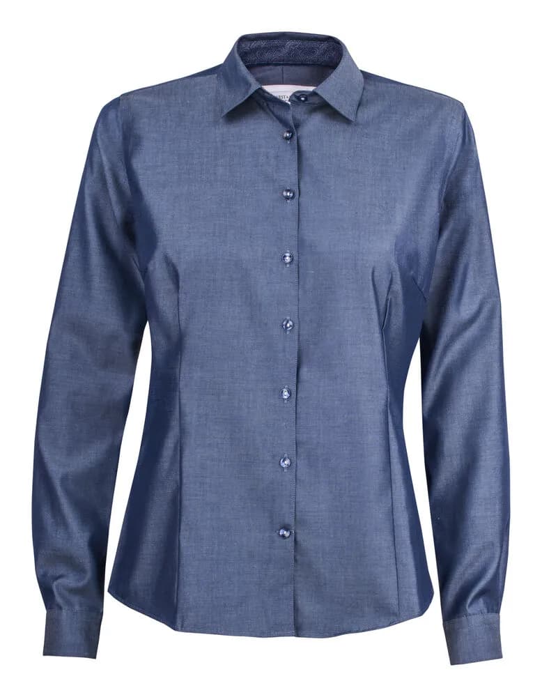 RB120 Twill Woman Damen Blusen - Indigo