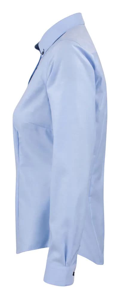 RB121 Oxford Damen Blusen - Himmelblau