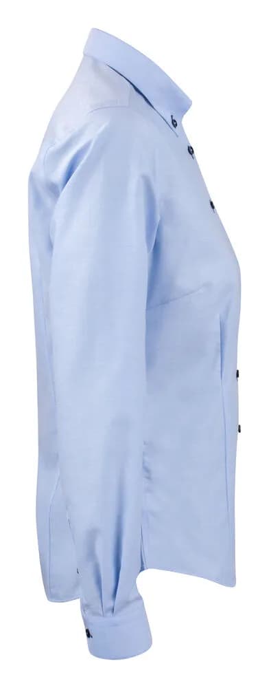 RB121 Oxford Damen Blusen - Himmelblau