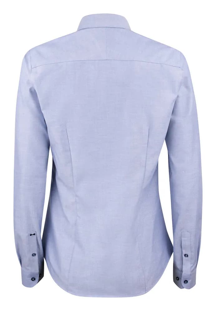 RB121 Oxford Damen Blusen - Blau