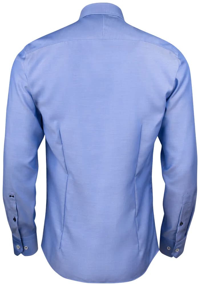 RB122 Twill Hemd Regular Fit Herren - Blau