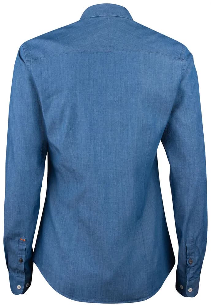 Indigo Bow 130  Damen Blusen - Indigo