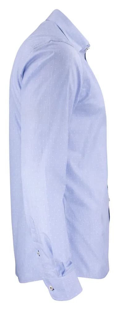 Purple Bow 140  Hemd Slim Fit Herren - Blue Stripe / Dot