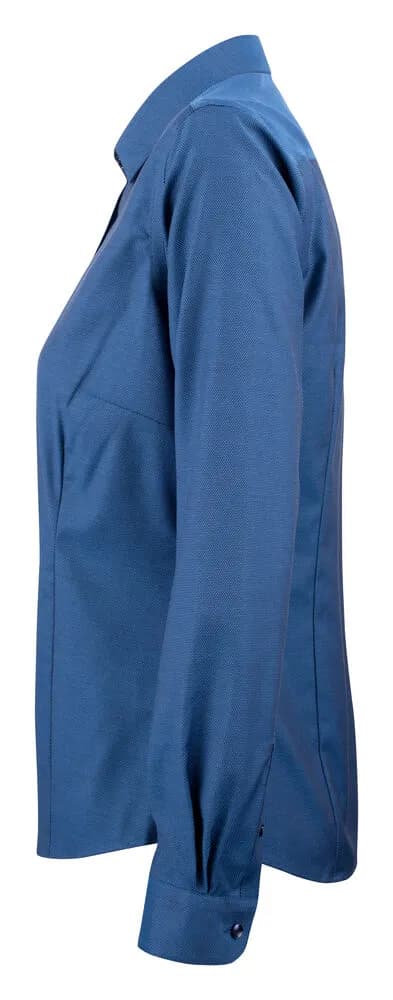 PB142 Oxford Damen Blusen - Blau