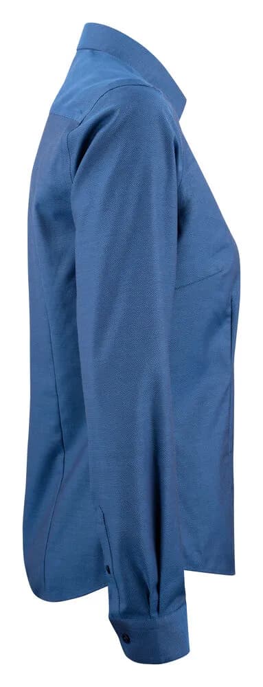 PB142 Oxford Damen Blusen - Blau