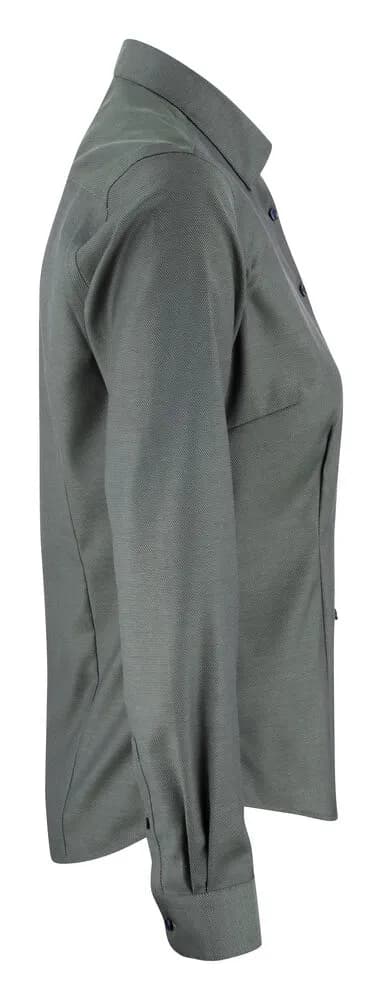 PB142 Oxford Damen Blusen - Grün