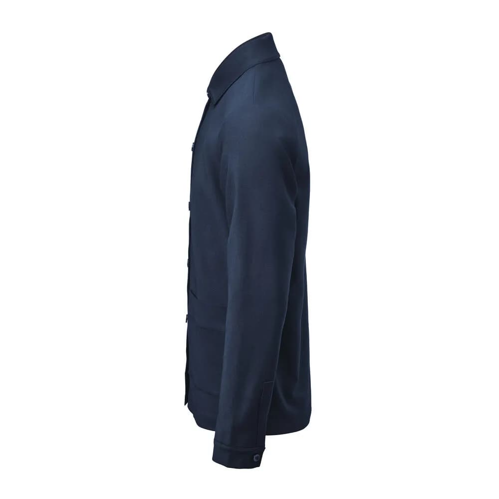 Patch Pocket Hemdjacke Unisex - Marine