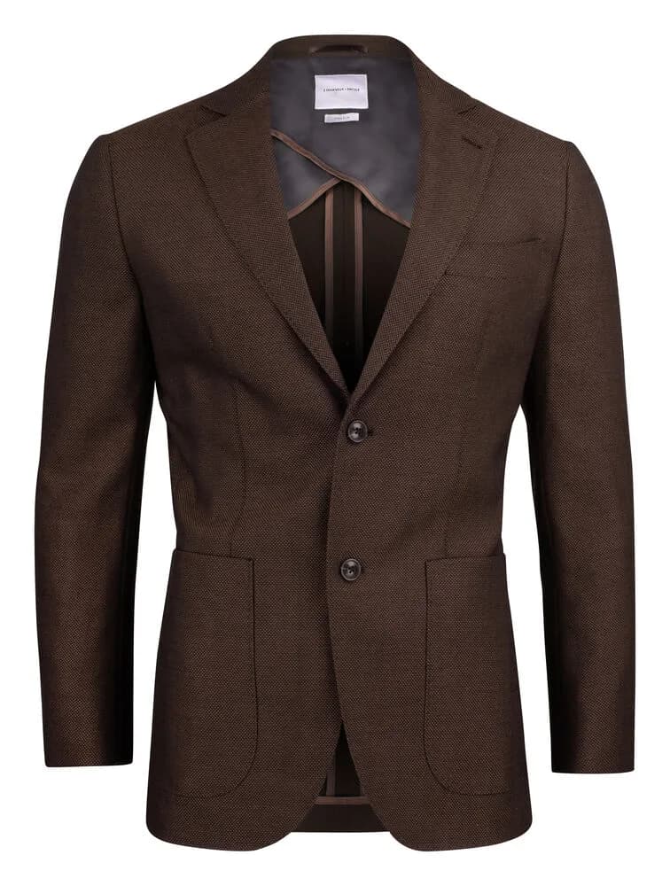 Club 30 Blazer Herren - Braun Meliert