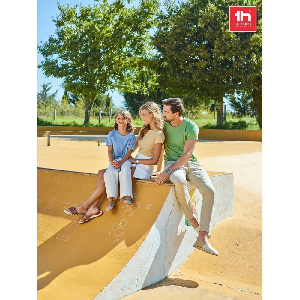 Herren-T-Shirt aus Baumwolle im Schlauchformat - THC LUANDA - Rosa