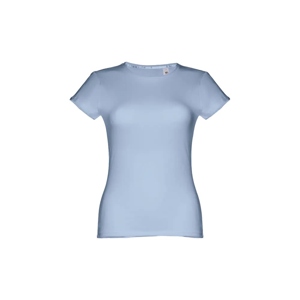 Tailliertes Damen-T-Shirt - THC SOFIA - Pastellblau