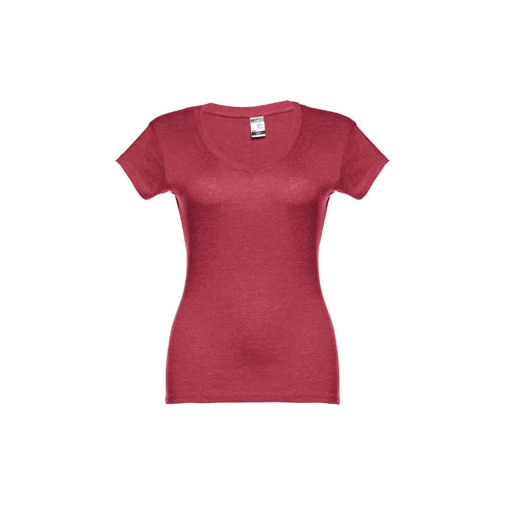 Damen T-shirt - THC ATHENS WOMEN - Rot melliert