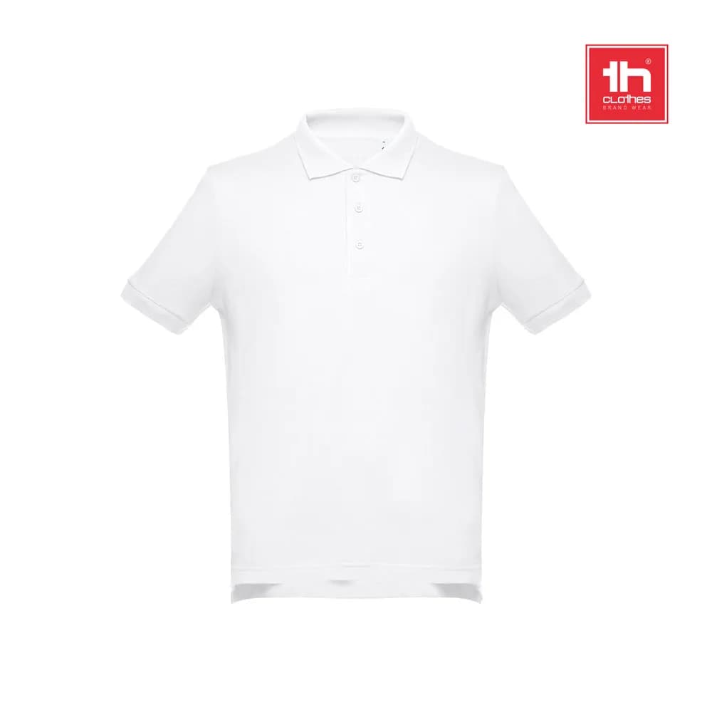 Herren Poloshirt - THC ADAM 3XL WH - Weiß