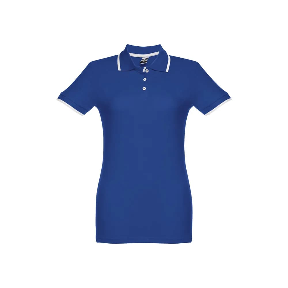 Slim fit Damen Poloshirt - THC ROME WOMEN - Königsblau