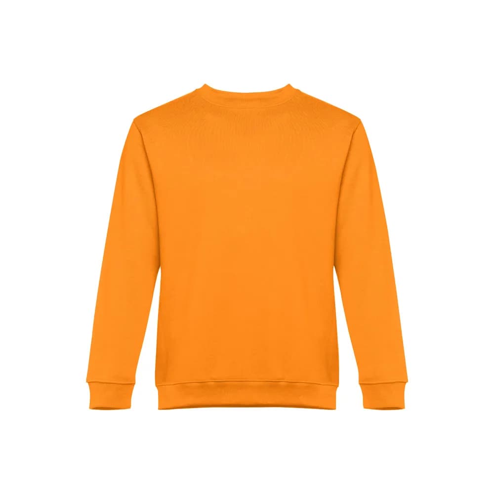 Sweatshirt (unisex) aus Baumwolle und Polyester - THC DELTA - Orange