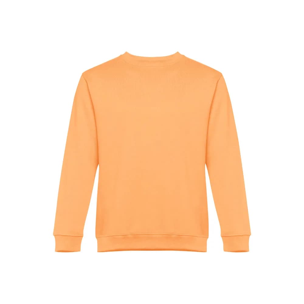 Sweatshirt (unisex) aus Baumwolle und Polyester - THC DELTA - Korallenorange