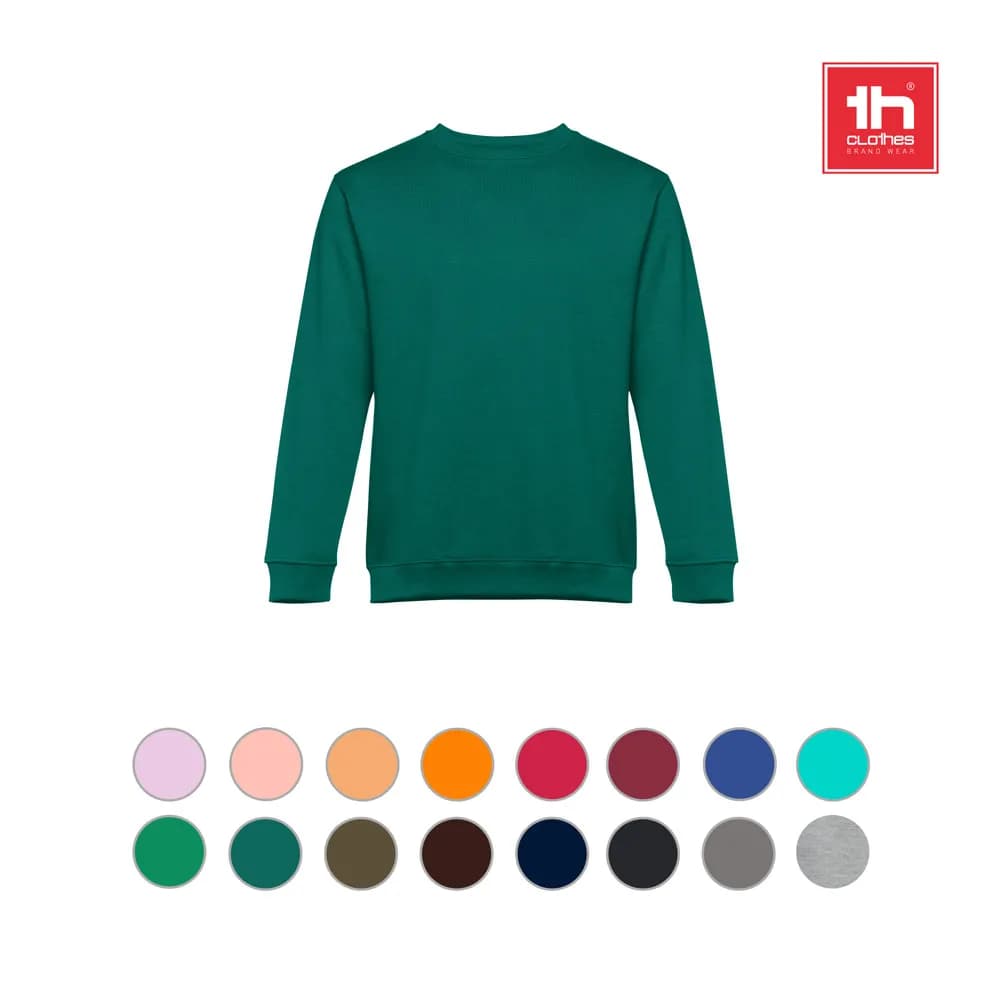 Sweatshirt (unisex) aus Baumwolle und Polyester - THC DELTA - Schwarz