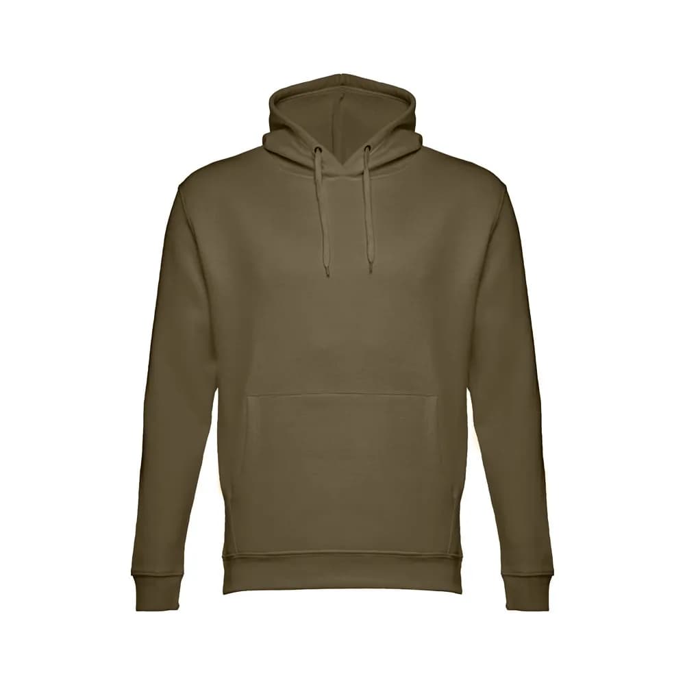 Sweatshirt (unisex) mit Kapuze aus Baumwolle und Polyester - THC PHOENIX - Khaki
