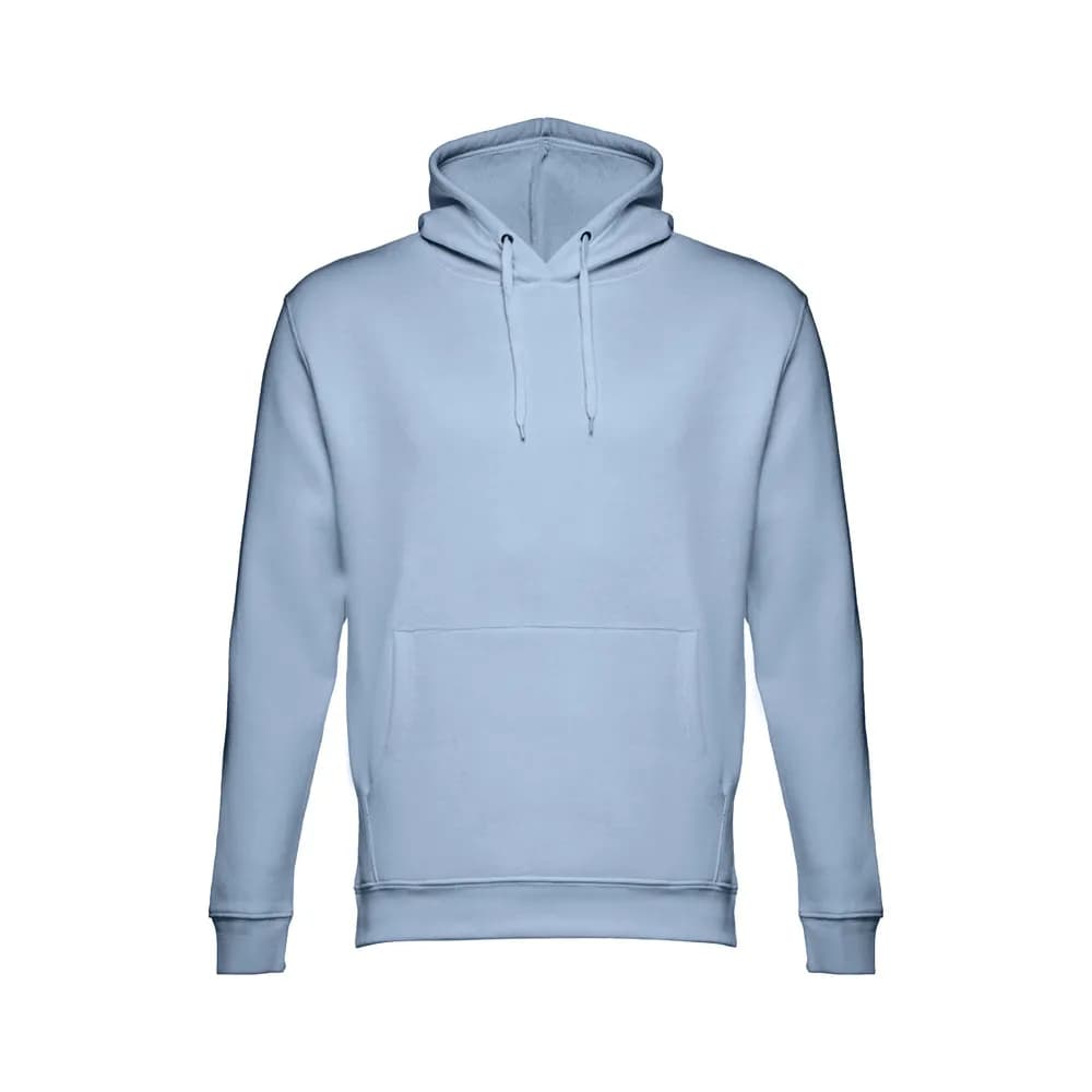 Sweatshirt (unisex) mit Kapuze aus Baumwolle und Polyester - THC PHOENIX - Pastellblau