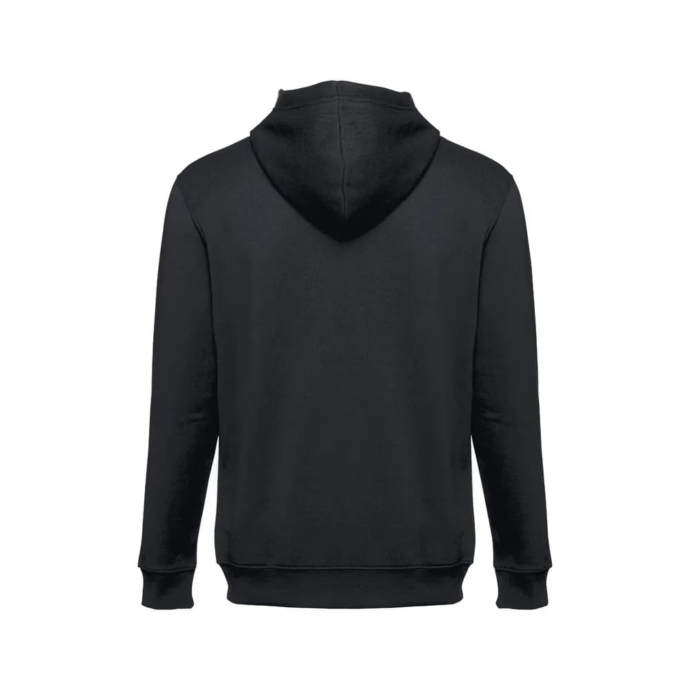 Sweatshirt für Männer aus Baumwolle und Polyester - THC AMSTERDAM - Schwarz