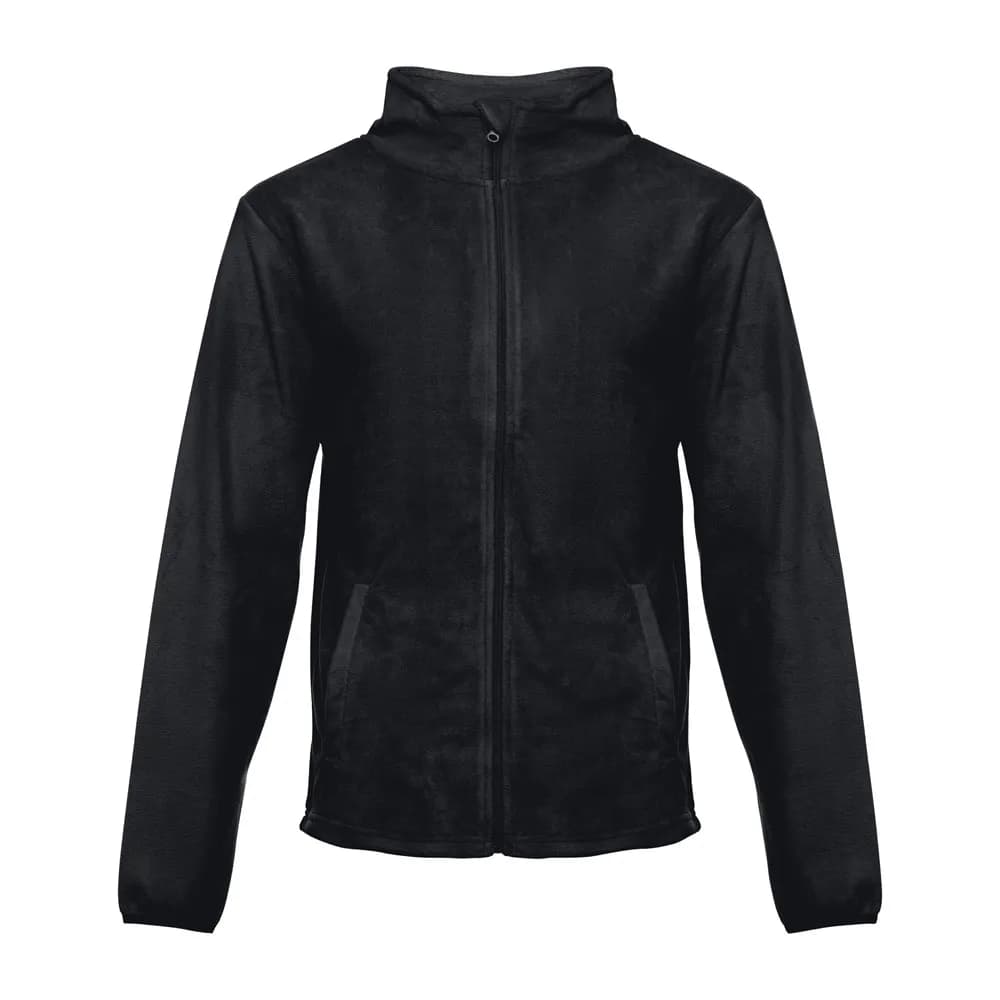 Herren-Fleecejacke aus Polyester - THC HELSINKI - Schwarz