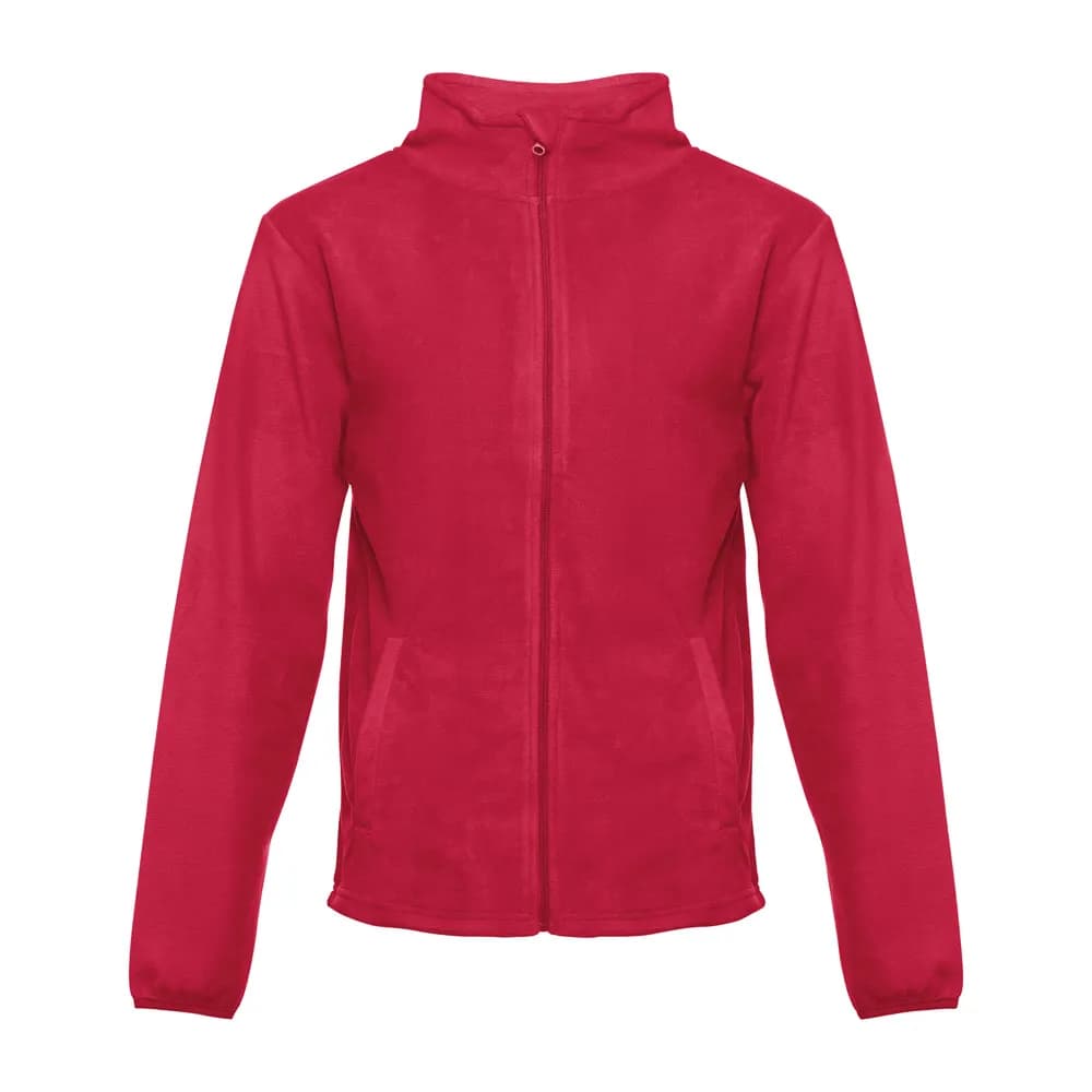 Herren-Fleecejacke aus Polyester - THC HELSINKI - Rot
