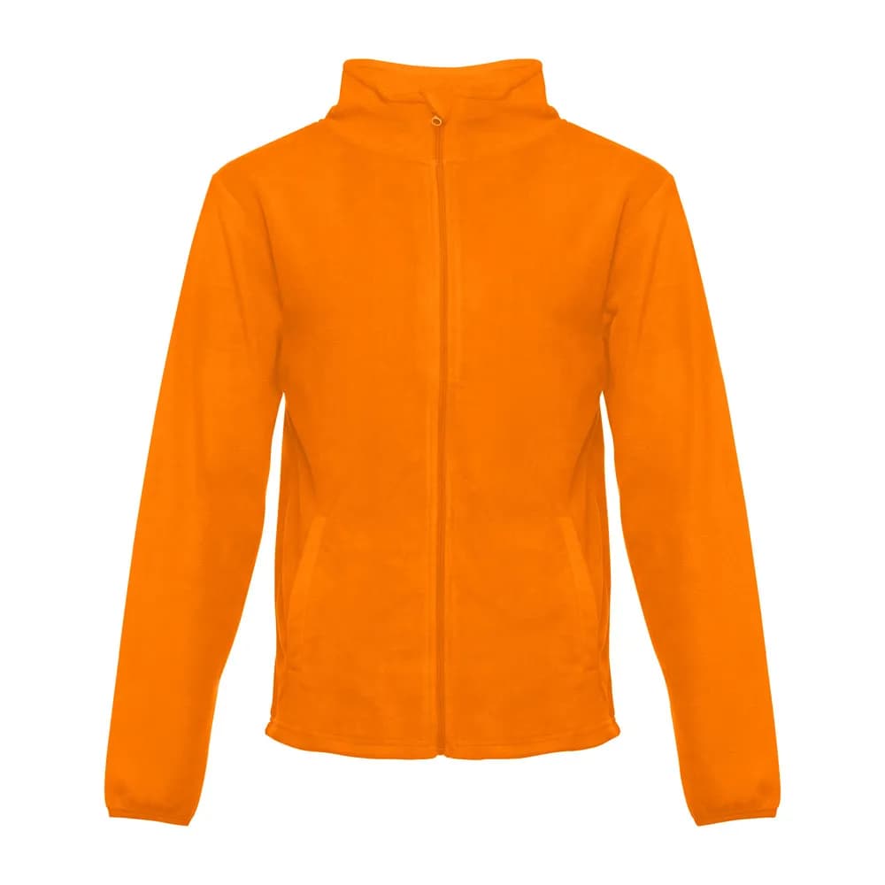 Herren-Fleecejacke aus Polyester - THC HELSINKI - Orange