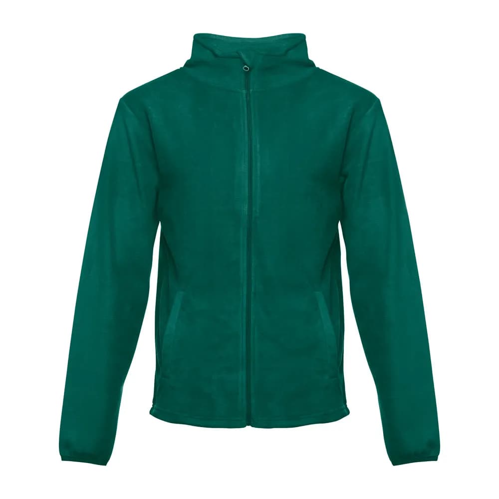 Herren-Fleecejacke aus Polyester - THC HELSINKI - Dunkelgrün
